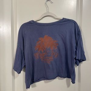 RVCA cropped tee